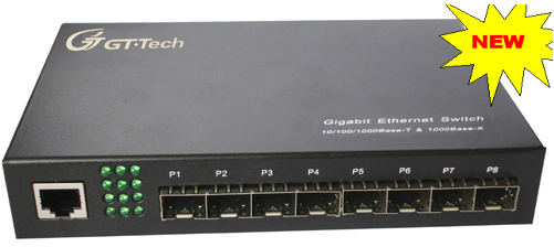 Switch Quang Giga Ethernet với 8 cổng SFP